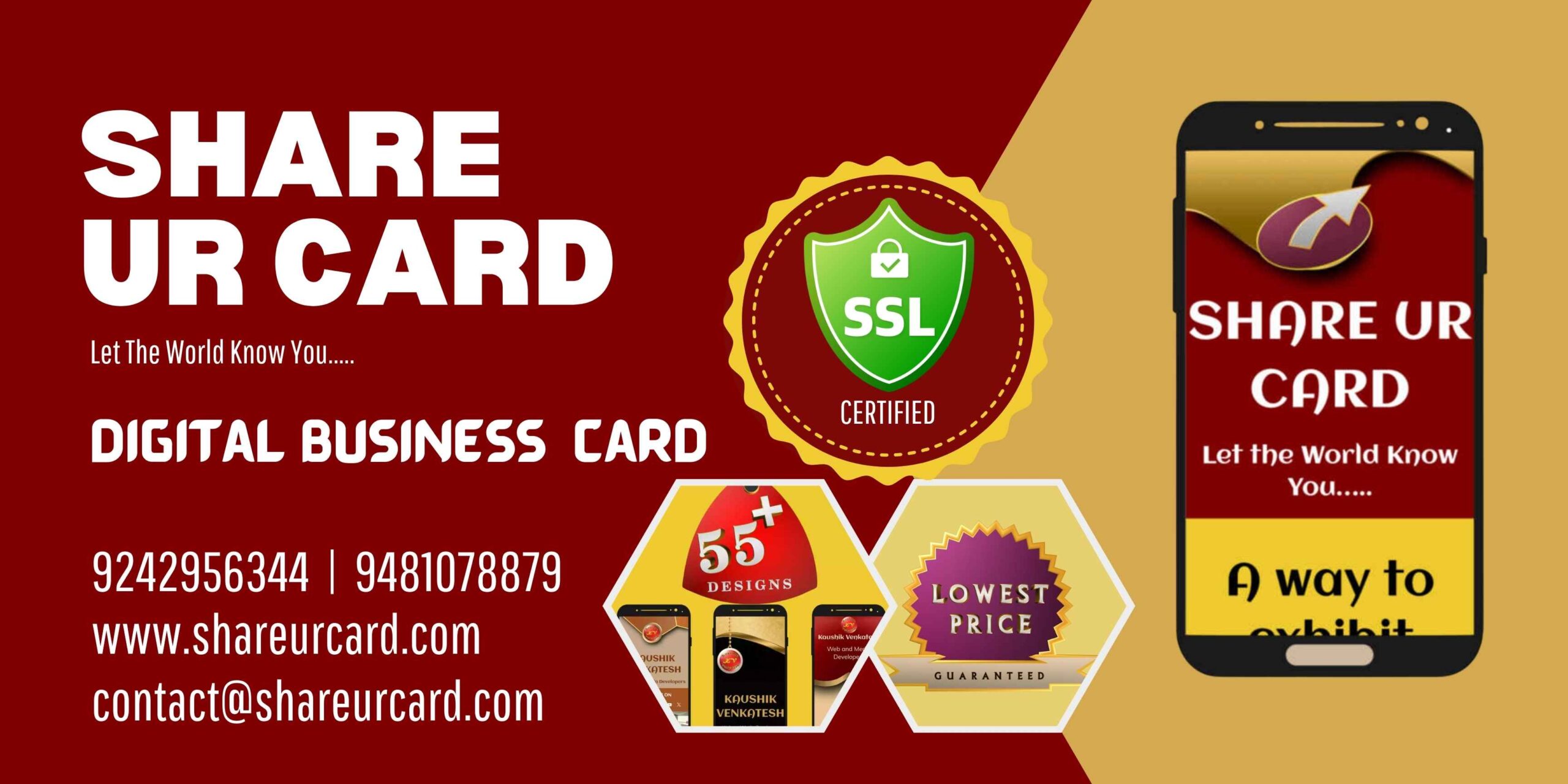 share ur card pricing